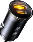 AOHi Superauto PD 65W GaN seinadapter 1x USB-C 1x USB-A must