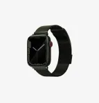UNIQ Dante Apple Watch Rihm Roostevabast Terasest Milanese Aas Roheline 42/44/45mm