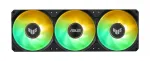 Mitmikvedelikjahutus ASUS TUF Gaming LC III 360 ARGB LCD &mdash; 360 mm radiaator, 3x 120 mm ventilaatorit, Socket AM5/AM4/LGA1700/LGA1200, Must