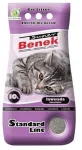 Klompiv kassiliiv Super Benek Standard Lavender 10 L &mdash; bentoniit, l&otilde;hnastatud, hallid graanulid