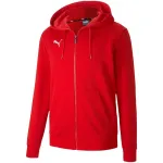 PUMA teamGOAL 23 Casuals Kapuutsiga Jope Punane 656708 01