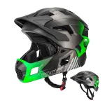 Rockbros TS-61 laste muudetav jalgrattakiiver eemaldatava l&otilde;uakaitsega, roheline, suurus M (54-57 cm)