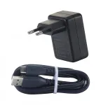 VTech USB-C toiteadapter, 7,5 W, must, &otilde;ppem&auml;nguasjadele