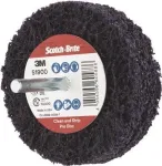 3M Scotch-Brite XT-ZS Pro j&auml;me puhastusketas 100x13mm koos 6mm varrega SXCRS 7100192709