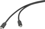 Renkforce USB-C kaabel USB 3.2 Gen 2x2 20 Gbps 4K 60Hz 100W PD 0,5m must RF-6830470