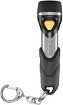 Varta Day Light Key Chain Light - Schl&uuml;sselanh&auml;nger-Blinklicht - Aluminium - Schwarz - ABS Synthetik - Aluminium - Gummi - LED - 1 Lampen - 12 lm