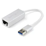 StarTech.com USB 3.0 gigabitine v&otilde;rguadapter - h&otilde;bedane, juhtmega, USB, Ethernet, 2000 Mbit/s, h&otilde;bedane