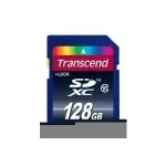 Transcend 128 GB SDXC Class 10 v&auml;lkm&auml;lukaart TS128GSDXC10