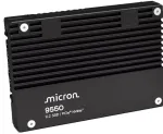 SSD-ketas Micron 9550 MAX 12,8 TB U.2 PCI Express 5.0 NVMe 3D TLC NAND