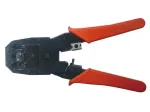Gembird T-WC-04 kaabel Crimper Crimping Tool Must, Punane