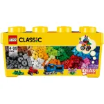 LEGO 10696 Classic Medium Creative Brick Box &ndash; Lihtne m&auml;nguasjade hoiustamine, v&auml;rvilised klotsid, ehituskomplekt lastele, poistele ja t&uuml;drukutele alates 4. eluaastast