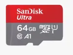 V&auml;lkm&auml;lu SanDisk 64GB MicroSDXC UHS-I Class 10 SDSQUAB-064G-GN6MA