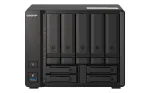 QNAP TS-H973AX NAS Tower Ryzen Embedded V1500B 8 GB DDR4 0 TB QuTS hero Black