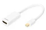 DisplayPort adapterkaabel Digitus Mini DP HDMI Type A-sse