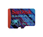SanDisk GamePlay microSDXC UHS-I m&auml;lukaart, 128 GB, lugemiskiirus 190 MB/s, kirjutamiskiirus 130 MB/s