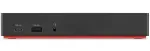 Lenovo 40AS0090EU s&uuml;learvuti dokk/pordi paljundaja Juhtmega &uuml;hendatav USB 3.2 Gen 1 (3.1 Gen 1) USB-C Must
