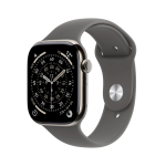 APPLE Watch Series 11 GPS + Cellular 46mm naturaalne titaankorpus koos Stone Grey Sport Band S/M