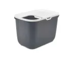 Savic Hop kassi liivakast, antratsiit / valge, 58,5 x 39 x 39,5 cm