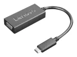 Lenovo 4X90M42956 videokaabli adapter VGA (D-Sub) USB USB-C Must