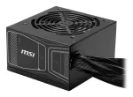 Toiteplokk MSI MAG A850GN 850 W ATX 20+4 pin, 80 PLUS Gold, mittemodulaarne, 120 mm ventilaator, must