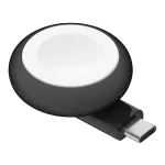 Belkin BoostCharge kaasaskantav USB-C Apple Watch laadija, must (WIZ022glBK-B1)