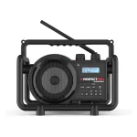 Perfectpro DABBOX Radio da cantiere DAB+ FM AUX Bluetooth antiurto