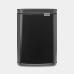 Brabantia Bo 22 24 81 pr&uuml;gikast, 4 L, ristk&uuml;likukujuline, teras, matt must