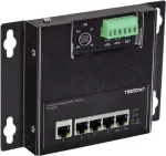 TRENDnet TI-PG50F - T&ouml;&ouml;stuslik - Kommutaator - haldamata - 5 x 10/100/1000 (PoE+) - DIN-liistule paigaldatav, seinapaigaldatav - PoE+ (120 W)