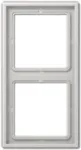 JUNG LS 982 LG - Grau - Duroplast - Schraubenlos - JUNG - 81 mm - 152 mm
