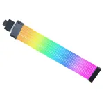 GPU-kaabel Lian Li Strimer Wireless 12V 2x6-pin PW16-121W &ndash; juhtmevaba RGB PCIe toitepikendus