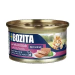 Bozita Mousse Adult Cat Food with Wild Boar, 85 g