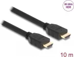 DeLOCK kiire HDMI-kaabel 48 Gbps 8K 60 Hz must 10 m