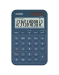 Lauaarvuti baasmudel CASIO MS-20YC &mdash; 12-kohaline, maksu- ja kasumifunktsioonid, aku/p&auml;ikeseenergia, tumesinine