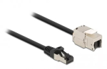 Kaabel RJ45 pistik kuni Keystone Moodul RJ45 pesa DeLOCK 87028