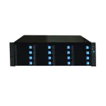 Andmeserver 16x HDD 3,5 tolli, 3U, 19-tolline riiul, G3900, 8GB RAM, 128GB M.2