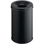 &Uuml;mmargune terasest pr&uuml;gikonteiner, must, Durable 330601