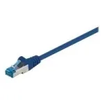 Wentronic Goobay CAT 6a paikakaabel, S/FTP (PiMF), sinine, 5 m - LSZH halogeenivaba, vask (93812)