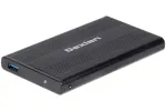 Dexlan 738308 2,5" (6,4 cm) andmekandja korpus, SATA 3Gb/s, USB 3.0, must