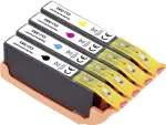 Renkforce tindikomplekt asendab Canoni CLI-581 BKCMY (2103C004) &uuml;hilduv must, ts&uuml;aan, magenta, kollane RF-I-C-CLI581BKCMY4PK RF-5718880 (RF-5718880)