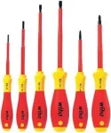 Wiha 320NZK6SO (25477) VDE kruvikeerajate komplekt, 6 tk, SoftFinish, lapik/Pozidriv