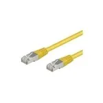 Wentronic Goobay CAT 5e patch-kaabel, SF/UTP, kollane, 5 m - CCA vase segu (68068)