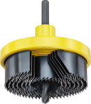 Augusae komplekt KWB 599000 7 tk 6,3 cm plastikule, puidule