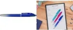 BIC 4 Colours Smooth Gradient Metallic Blue 4-v&auml;rviline pastapliiats