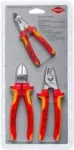 Knipex Super-Knirps&reg; 00 31 30 BK V02 tangide komplekt (00 31 30 BK V02)