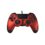Lexip x Steelplay Slim Pack juhtmega m&auml;ngukontroller, rubiinpunane (PC/PS4)
