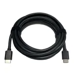 Jabra HDMI sisendkaabel (4,57 m / 15 jalga) &ndash; must, 4,57 m, HDMI t&uuml;&uuml;p A (standard), HDMI t&uuml;&uuml;p A (standard), must