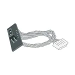 Esipaneeli komplekt Zebra ZD620D termoprinterile &mdash; Take Label sensor, &uuml;hildub liimiribata siltidega