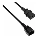 Synergy 21 Netzkabel 230V Kaltger&auml;te IEC-C13 Buchse/Kaltger&auml;te IEC-C14 Stecker (S218201)