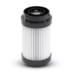 K&auml;rcher 2.863-318.0 filter, must, valge, &uuml;hildub mudelitega VC 6, VC 7