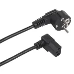 Maclean MCTV-854 k&uuml;lmseadme toitekaabel, 3-pin, must, 1,5 m